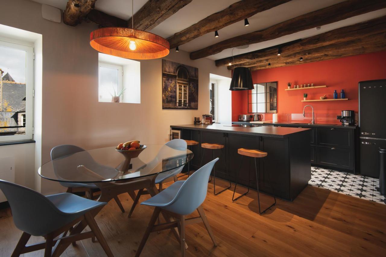 Luxury Cosy Family Nest In The Medieval Town Dinan Exteriör bild