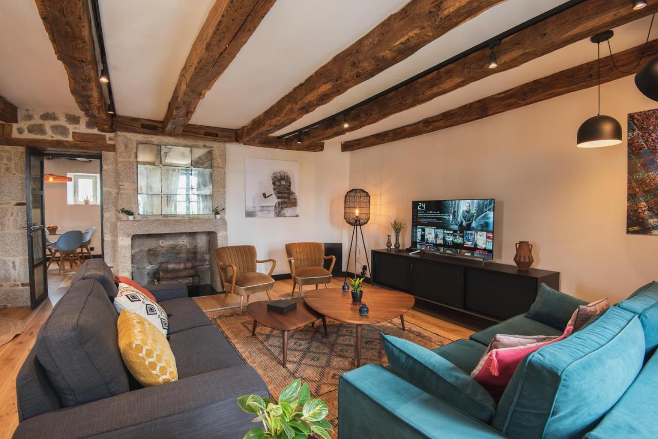 Luxury Cosy Family Nest In The Medieval Town Dinan Exteriör bild
