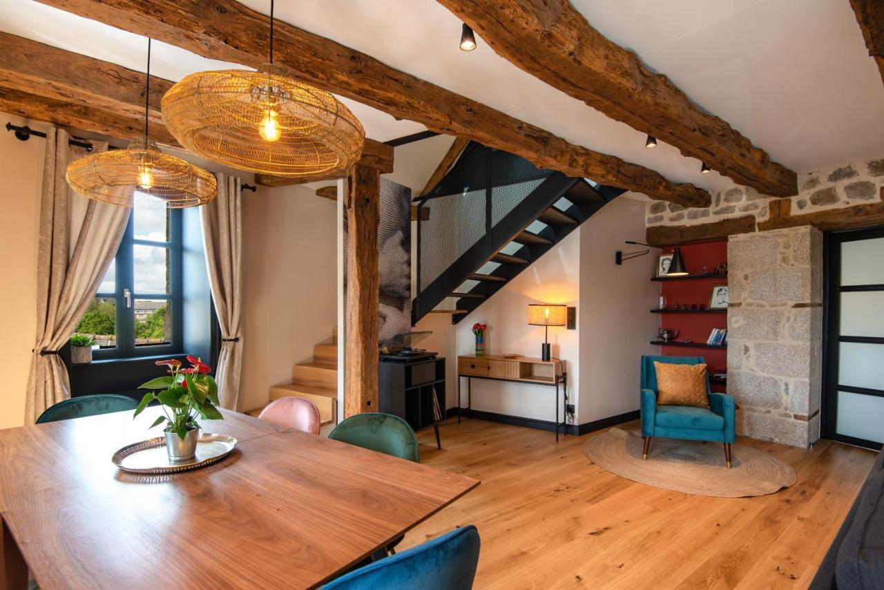 Luxury Cosy Family Nest In The Medieval Town Dinan Exteriör bild